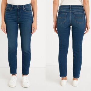 Blue Skinny Jeans with Dark Indigo Wash size 10